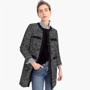 TWEED LUREX® LADY COAT WITH BRAIDED TRIM